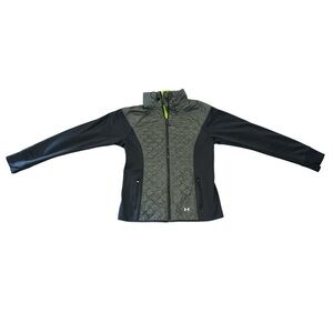 Under Armour Semi-fitted Cold Gear Infrared Jacket Hoodie Womens Size L Gorpcore